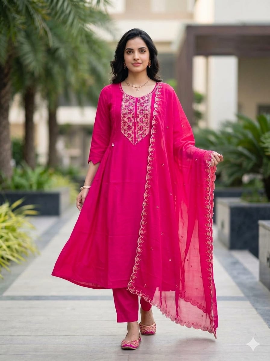suite set pink
