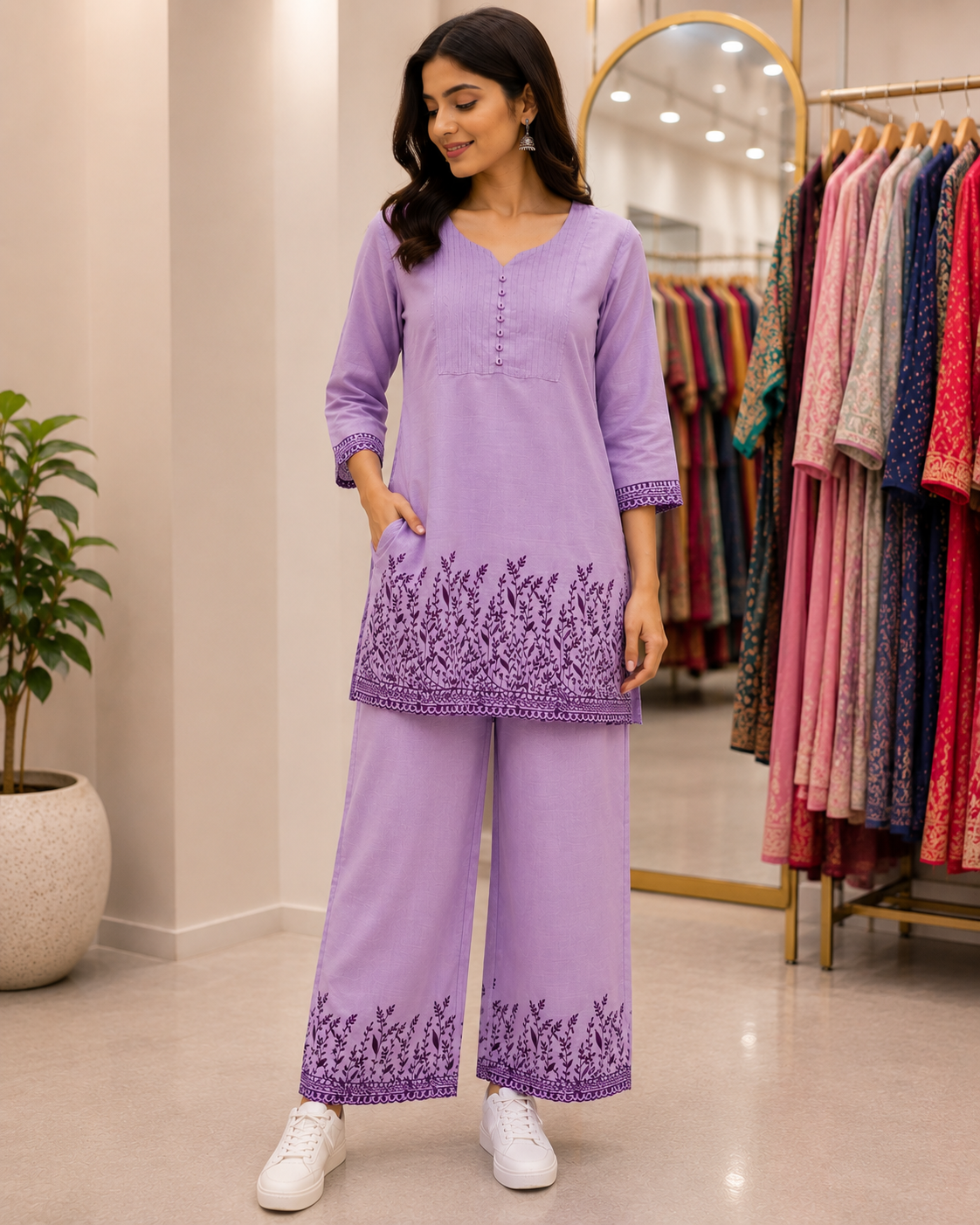 Lavender Bloom Co-ord