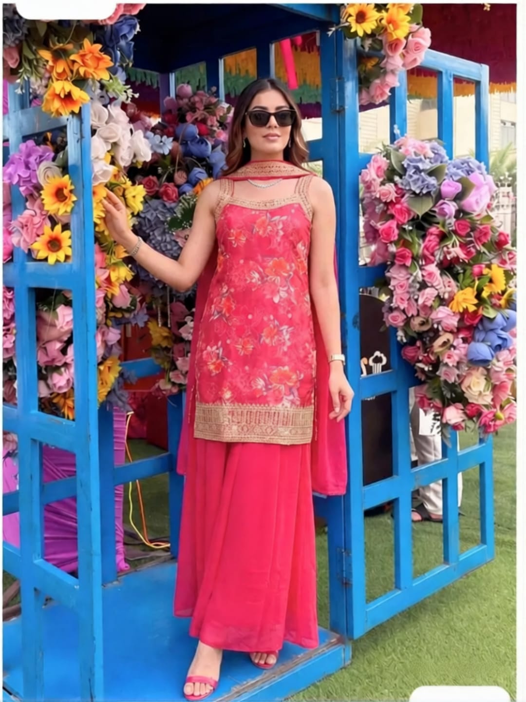 Elegant Sharara Gharara Suit with Royal Ethnic Style and Premium Fabric Appeal