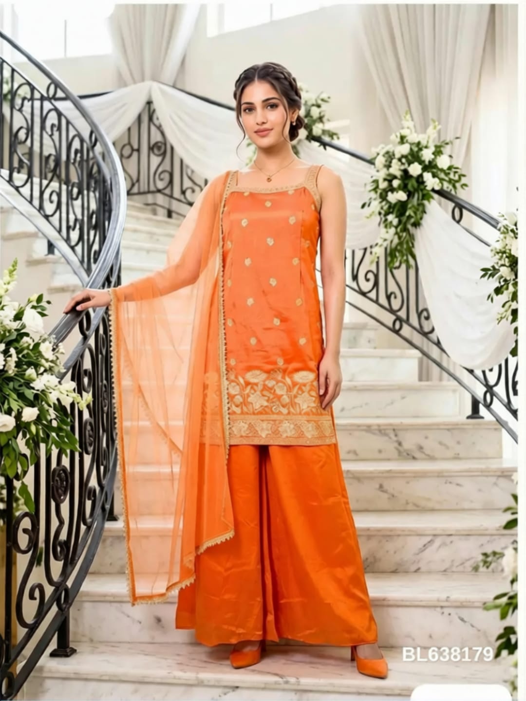 Stylish Sharara Gharara Suit with Premium Craftsmanship and Graceful Fashion Look